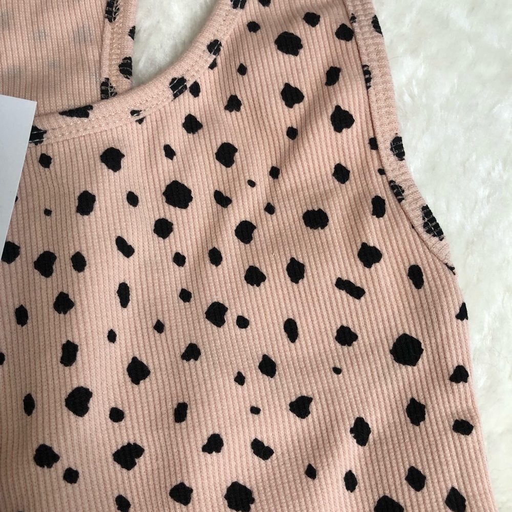 NWT Forever21 active pink cheetah crop tank (XS) - Picture 4 of 8